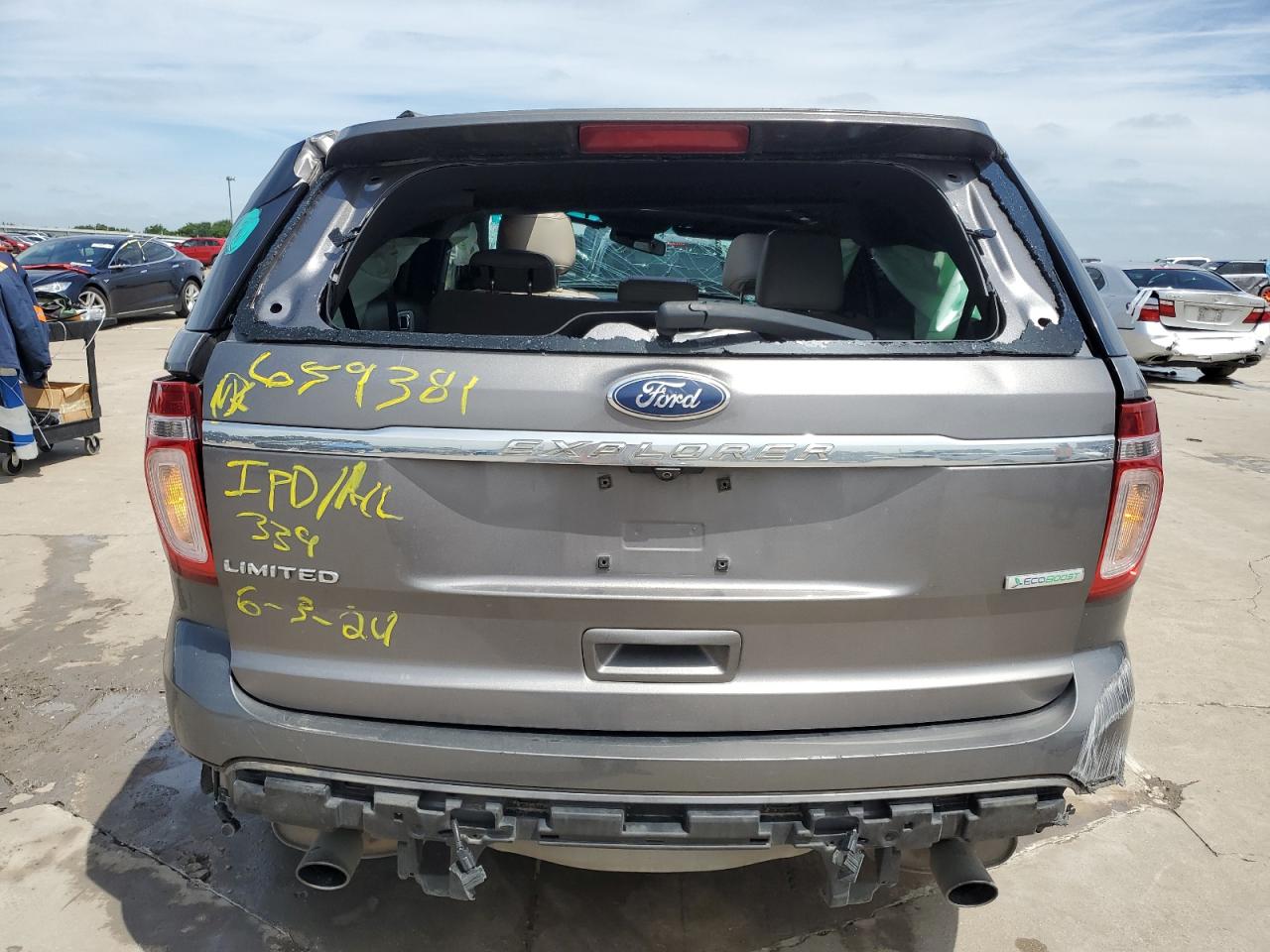 1FMHK7F91CGA75387 2012 Ford Explorer Limited
