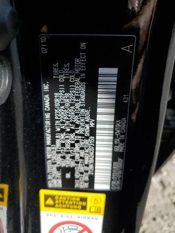 2010 Lexus Rx 350 VIN: 2T2BK1BA2AC073159 Lot: 57655034