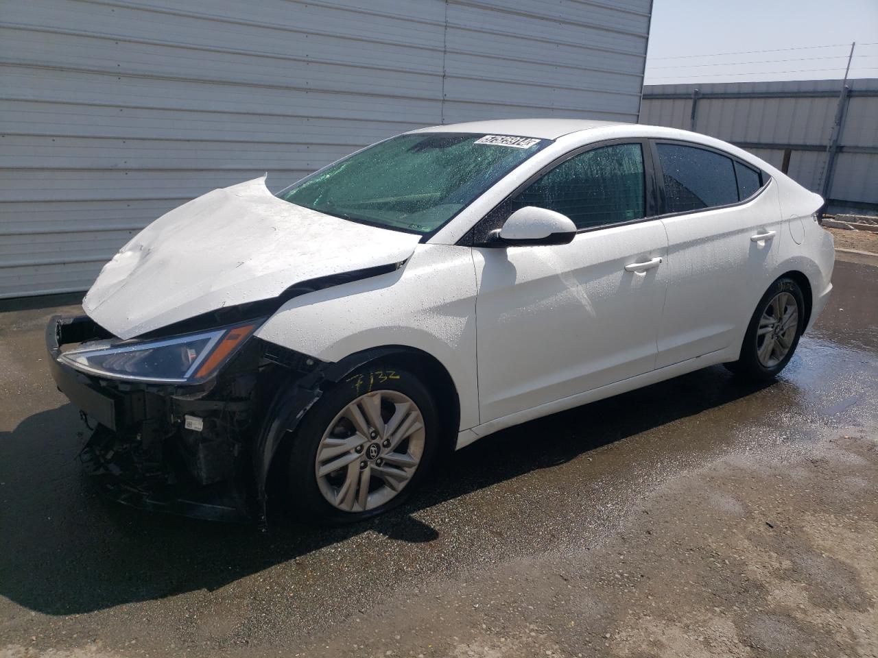 2019 Hyundai Elantra Sel vin: 5NPD84LF7KH457850