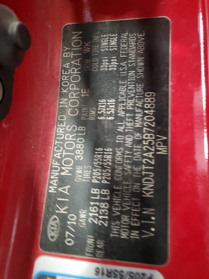 KNDJT2A25B7204889 2011 Kia Soul +