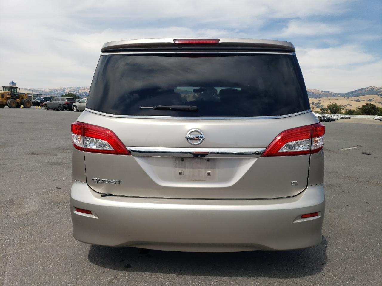 2012 Nissan Quest S vin: JN8AE2KP1C9043584