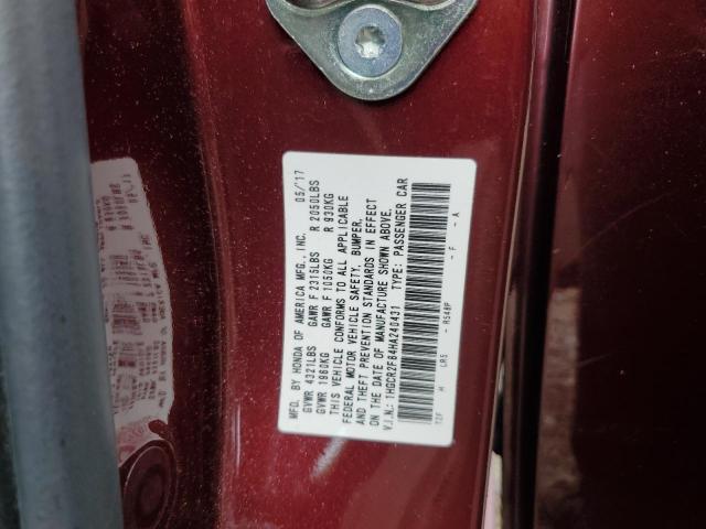 1HGCR2F84HA240431 2017 HONDA ACCORD - Image 13