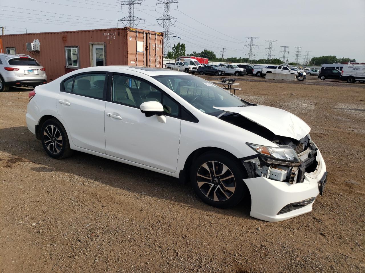 19XFB2F89EE027967 2014 Honda Civic Ex