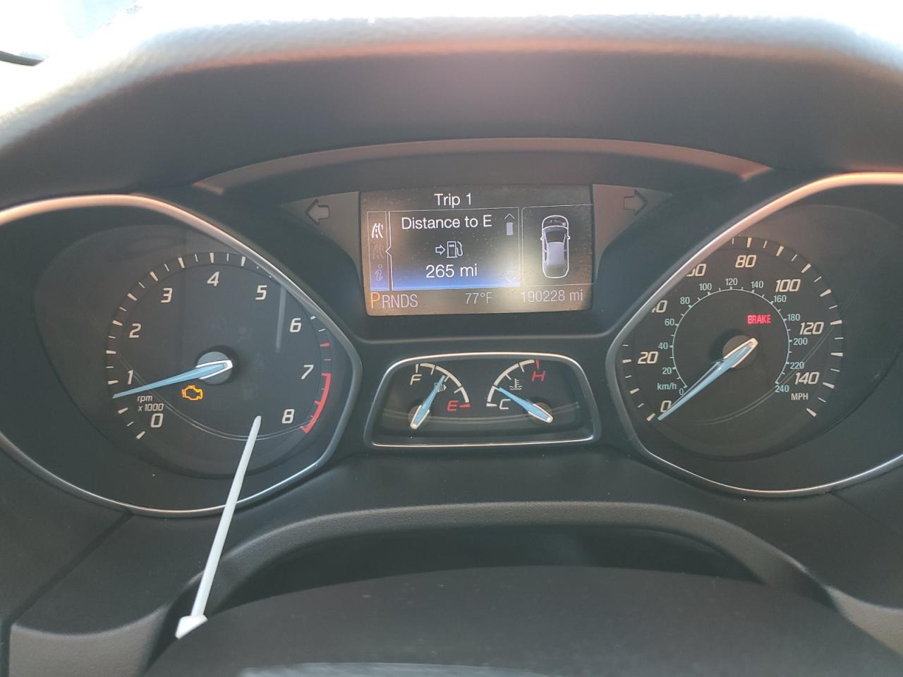 1FADP3N2XDL117233 2013 Ford Focus Titanium