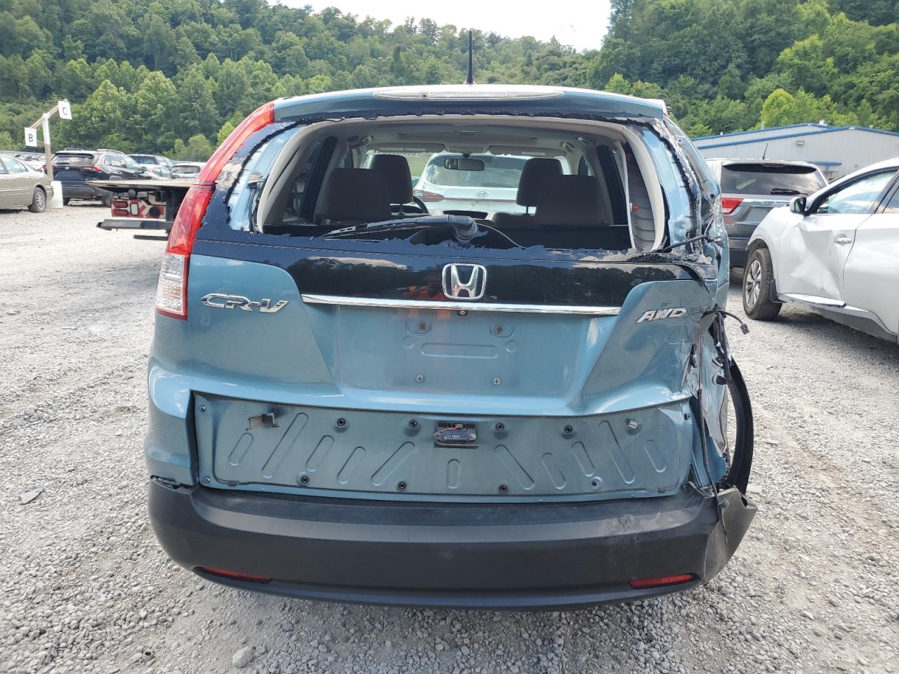 5J6RM4H5XEL079163 2014 Honda Cr-V Ex