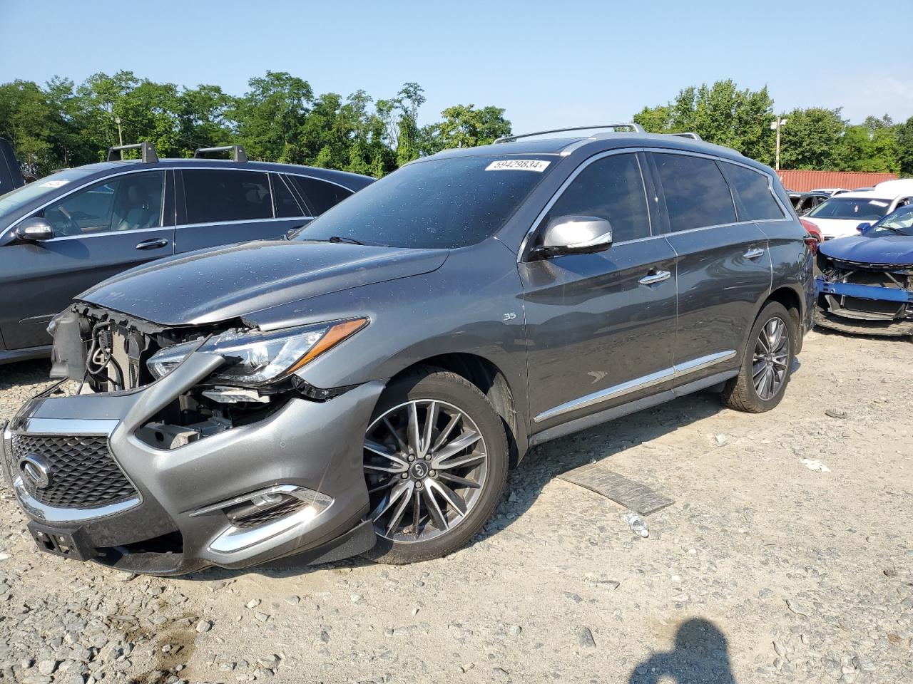 2019 Infiniti Qx60 Luxe vin: 5N1DL0MM6KC532081