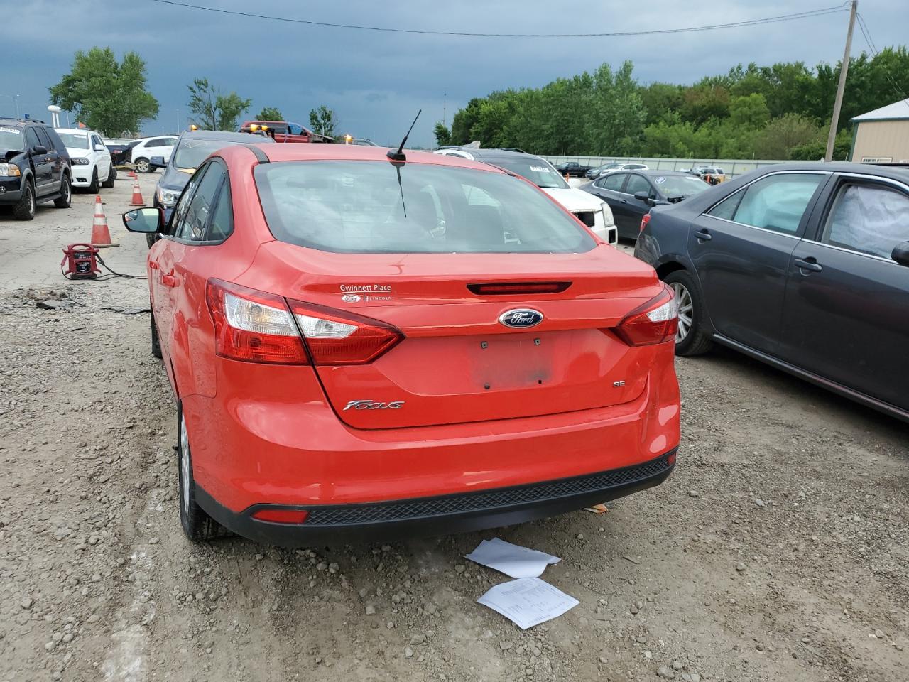 2012 Ford Focus Se vin: 1FAHP3F27CL254001