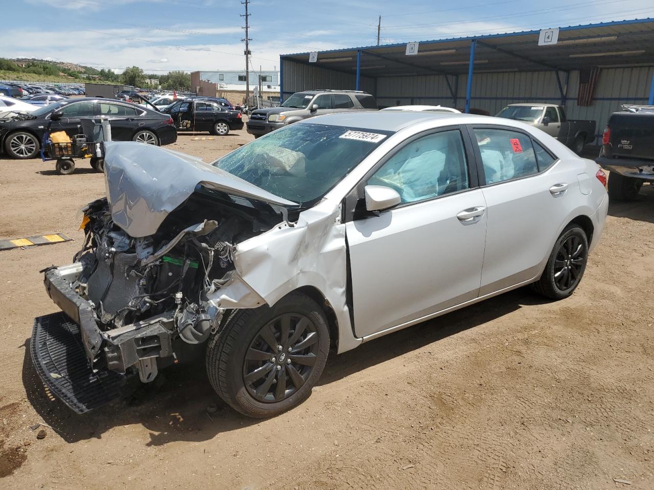 2017 Toyota Corolla L vin: 2T1BURHE4HC935816