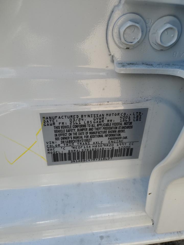 3N1AB8CV7RY318627 2024 Nissan Sentra Sv