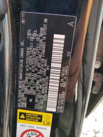 2011 Lexus Rx 350 VIN: 2T2ZK1BA0BC062290 Lot: 60894524