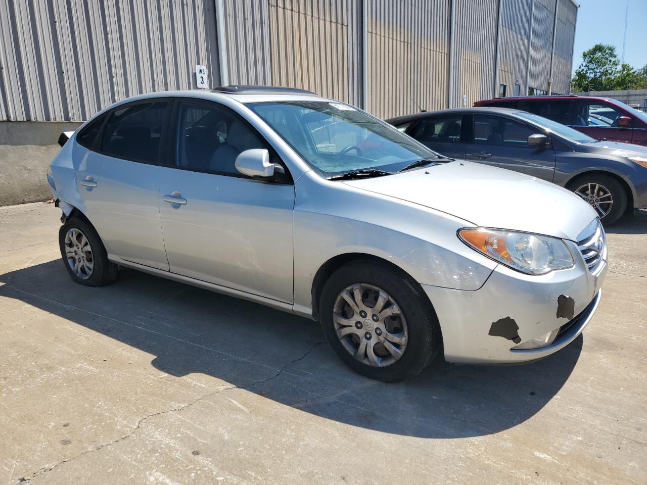 Lot #2872262158 2010 HYUNDAI ELANTRA BL