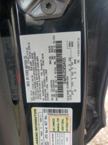 VIN 3FA6P0LU2JR269435 2018 Ford Fusion, Se Hybrid no.12