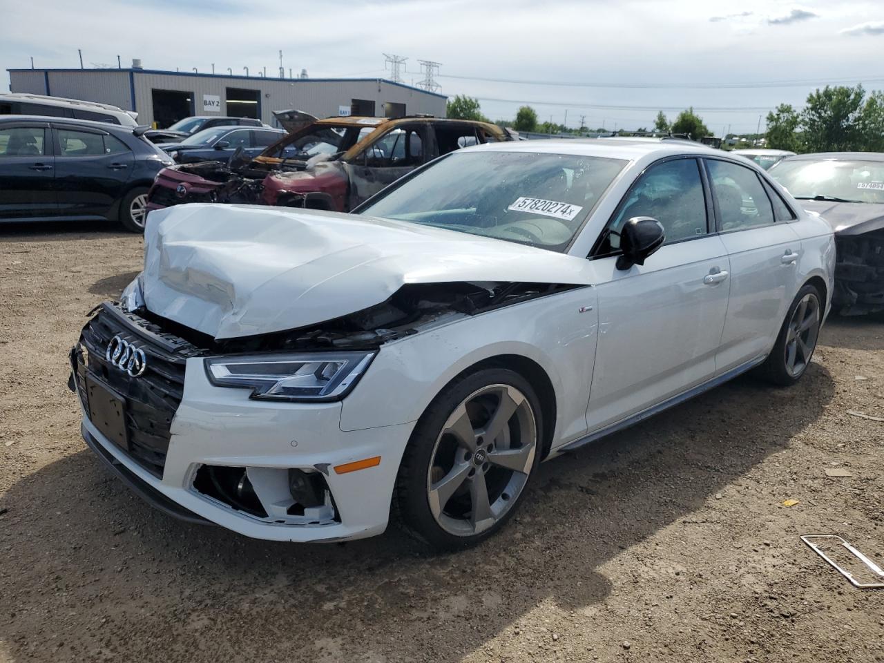 Lot #2895532405 2019 AUDI A4 PRESTIG