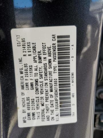 19UUA8F58DA015850 2013 Acura Tl Tech