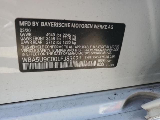 2020 BMW M340Xi VIN: WBA5U9C00LFJ83621 Lot: 57815094