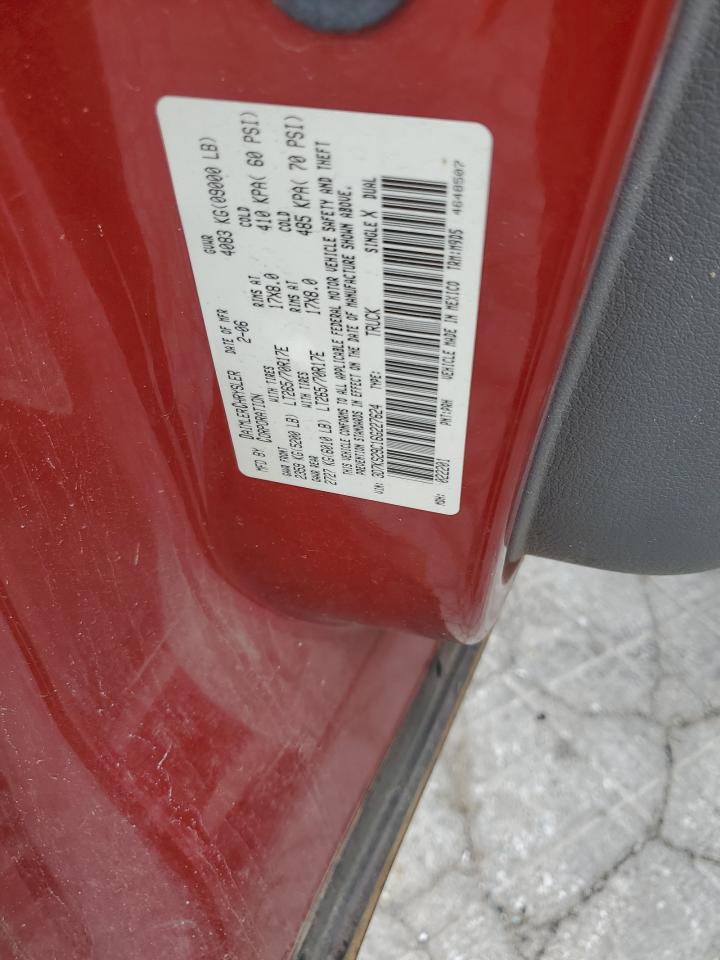 3D7KS29C16G227624 2006 Dodge Ram 2500