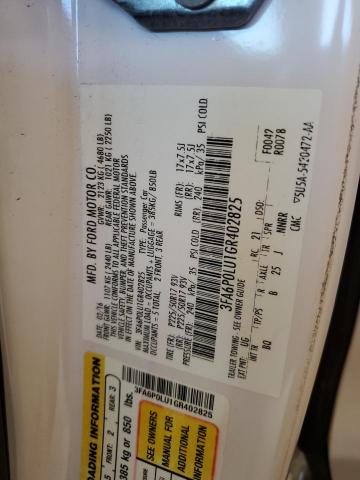 2016 Ford Fusion Se Hybrid VIN: 3FA6P0LU1GR402825 Lot: 60392234