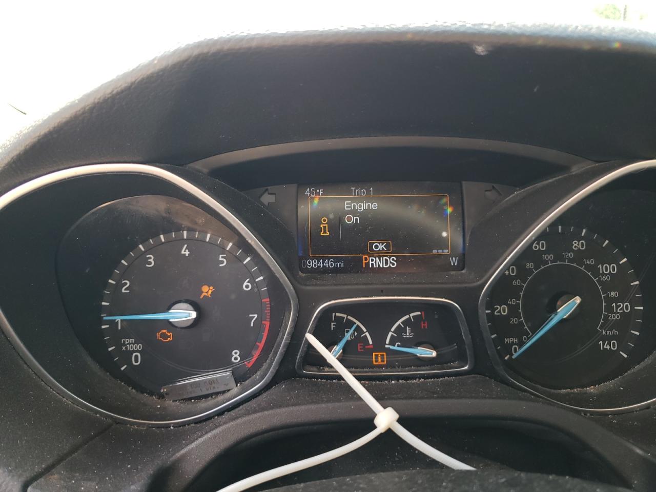 1FADP3N27HL222737 2017 Ford Focus Titanium