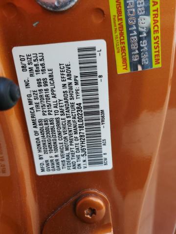 2008 Honda Element Ex VIN: 5J6YH28718L002384 Lot: 60617904