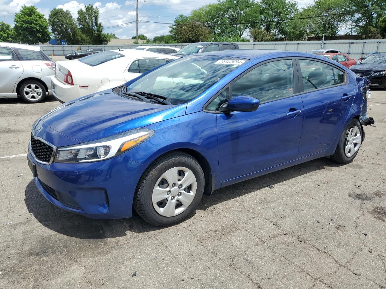 2018 Kia Forte Lx vin: 3KPFK4A77JE168203