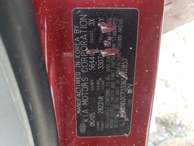 2006 Kia Sorento Ex VIN: KNDJC733365512857 Lot: 59672734