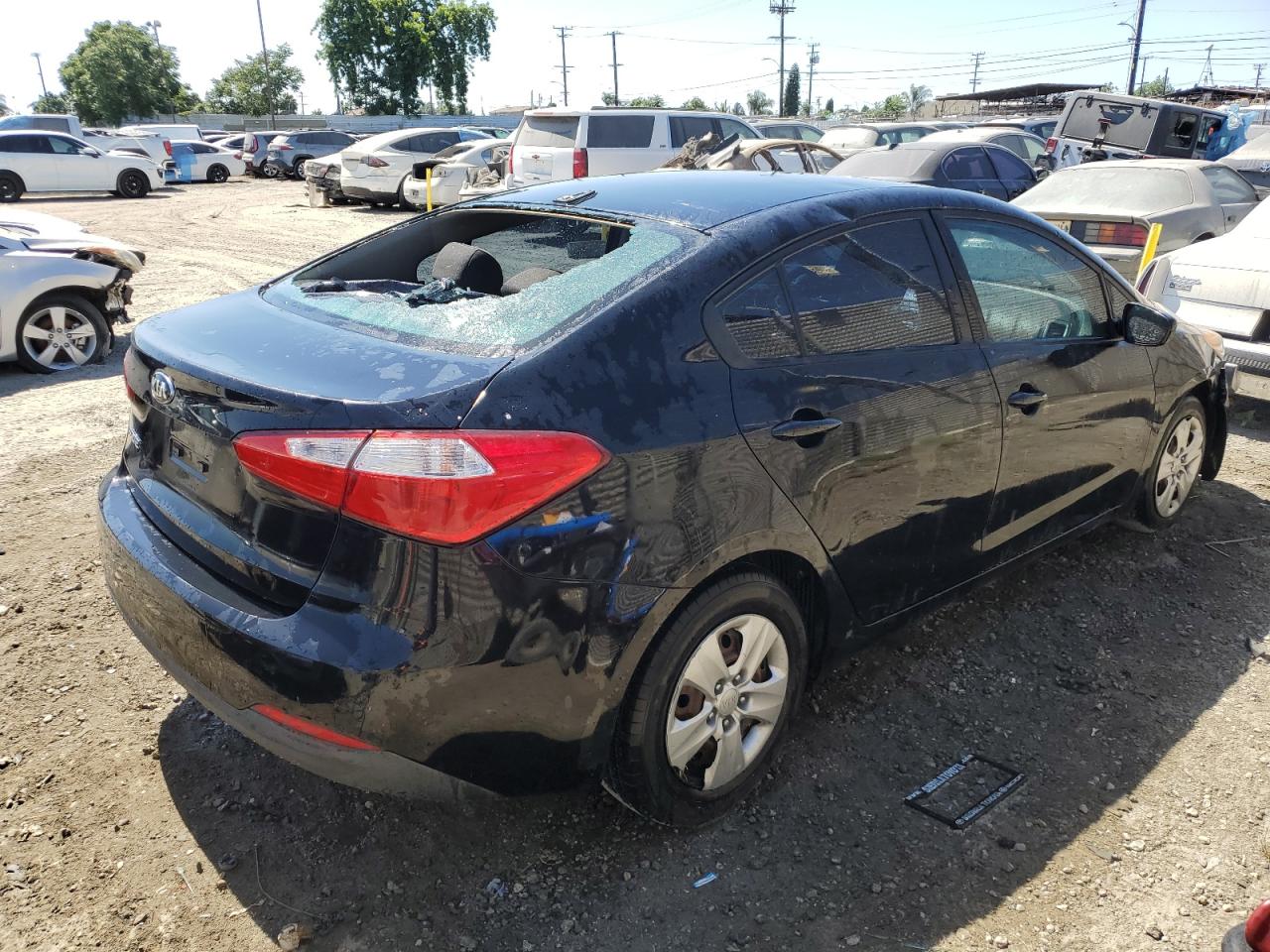 2016 Kia Forte Lx vin: KNAFK4A63G5530830