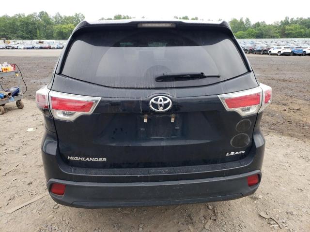 VIN 5TDBKRFH9ES055152 2014 Toyota Highlander, LE no.6