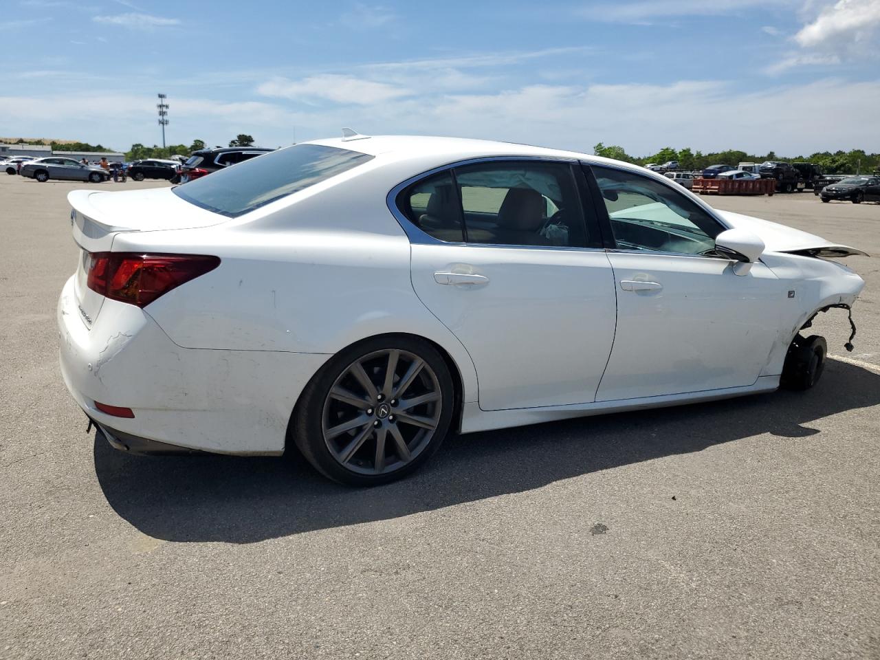 LEXUS GS 350 2013 white  gas JTHCE1BL4D5007763 photo #4