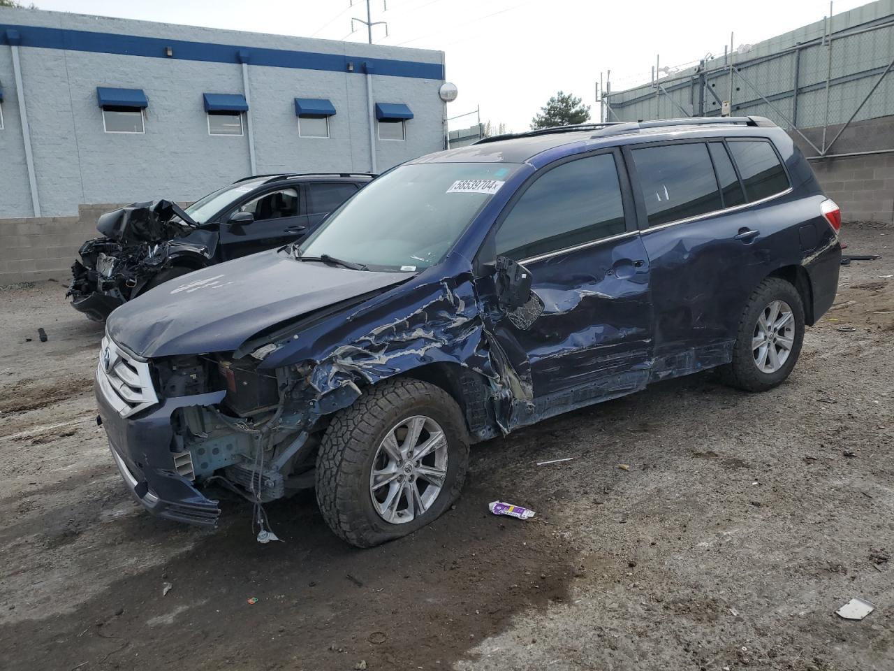 2012 Toyota Highlander Base vin: 5TDBK3EH1CS129787