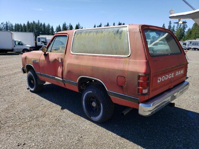 1986 Dodge Ramcharger Aw-100 VIN: 3B4GW12T0GM630938 Lot: 57521024