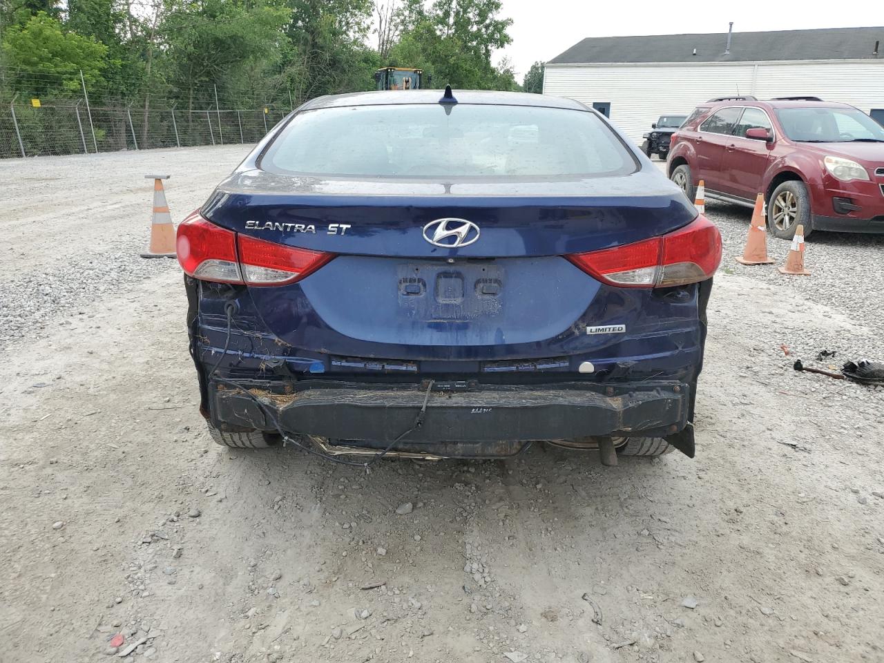 2012 Hyundai Elantra Gls vin: 5NPDH4AE5CH106124