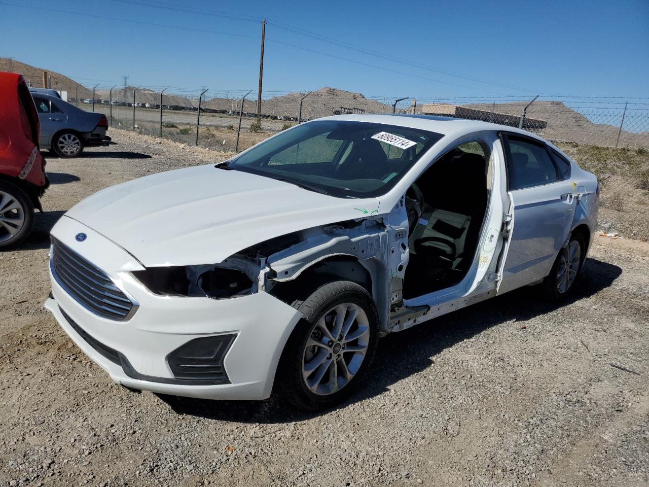 Lot #2962775065 2020 FORD FUSION SE