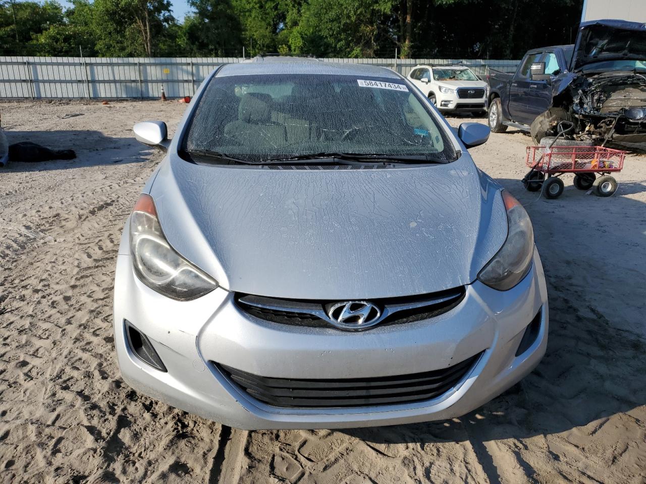 KMHDH4AE5CU217743 2012 Hyundai Elantra Gls