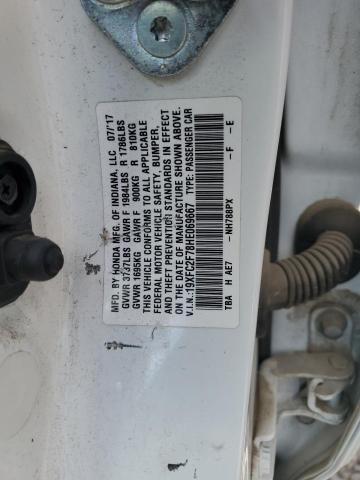 2017 HONDA CIVIC EX - 19XFC2F78HE069667