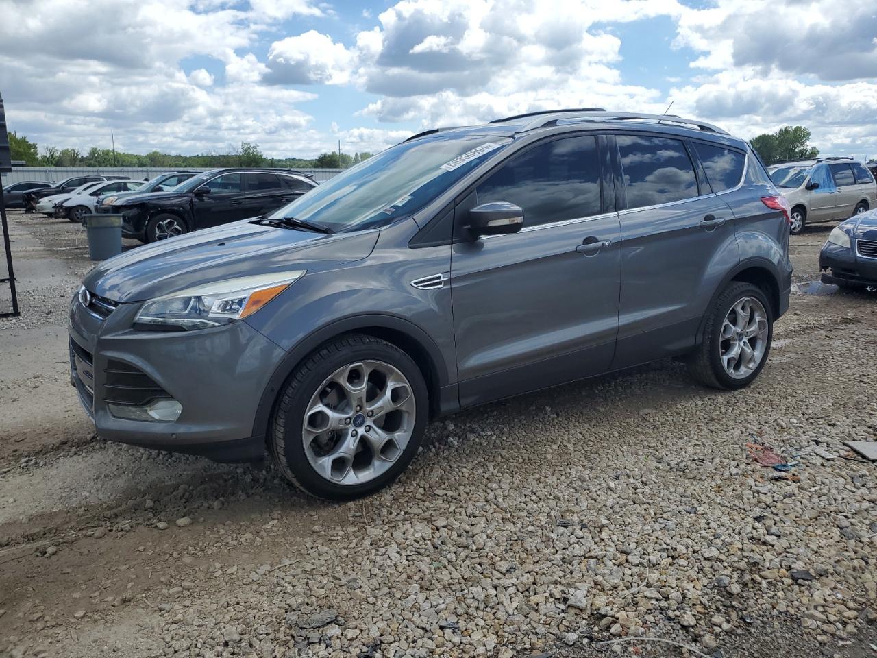 2013 Ford Escape Titanium vin: 1FMCU0J91DUA07001