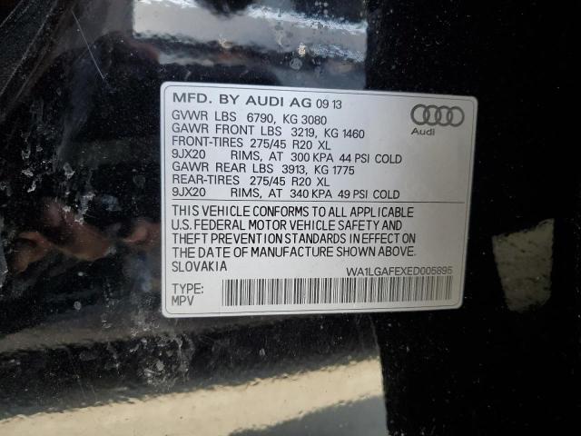 2014 Audi Q7 Premium Plus VIN: WA1LGAFEXED005895 Lot: 59319284