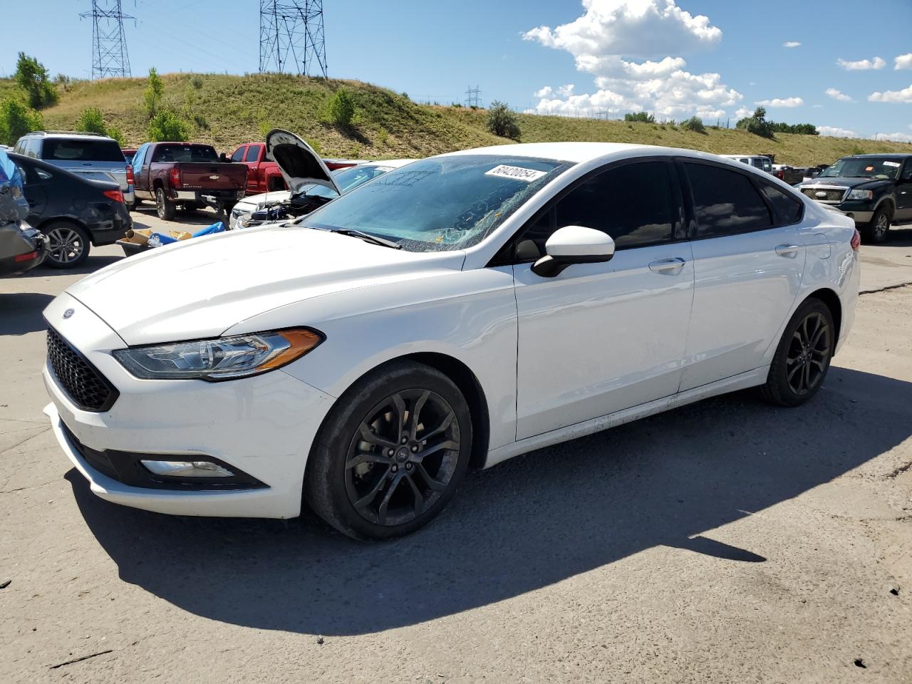 3FA6P0HD0JR154308 2018 Ford Fusion Se