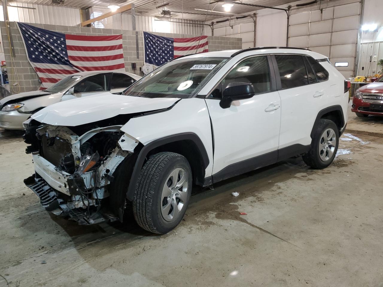 Lot #2733773479 2021 TOYOTA RAV4 LE