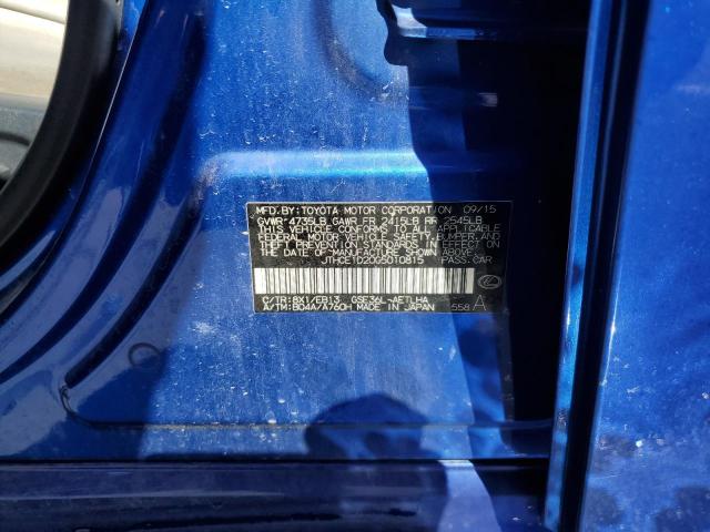 2016 Lexus Is 350 VIN: JTHCE1D20G5010815 Lot: 60446614