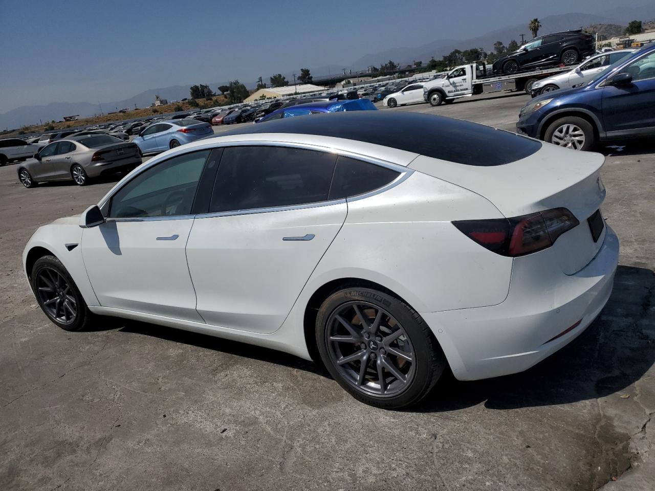 Lot #2987033789 2020 TESLA MODEL 3