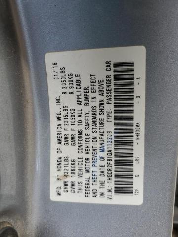 1HGCR2F81GA112209 2016 HONDA ACCORD - Image 13