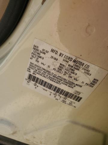 2007 Ford Edge Sel Plus VIN: 2FMDK39C77BB43977 Lot: 56719374