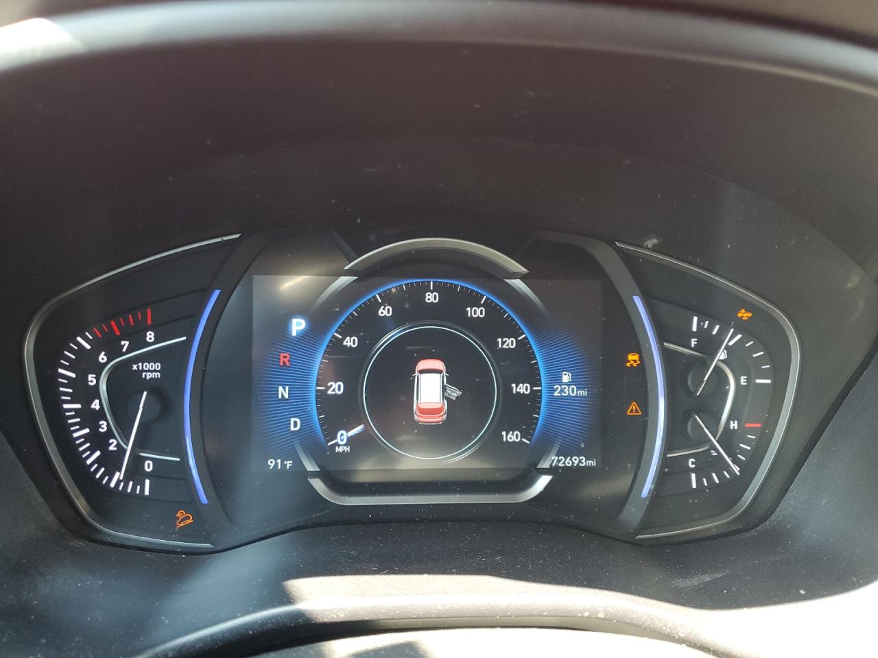 5NMS3CAD8LH168038 2020 Hyundai Santa Fe Sel