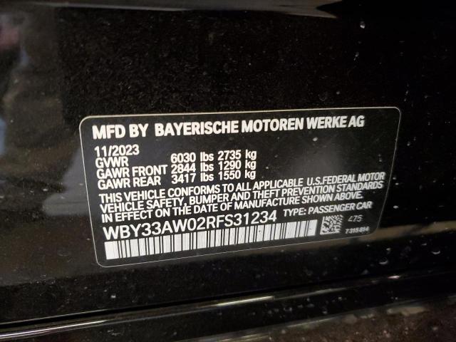 WBY33AW02RFS31234 BMW I4 M50  12