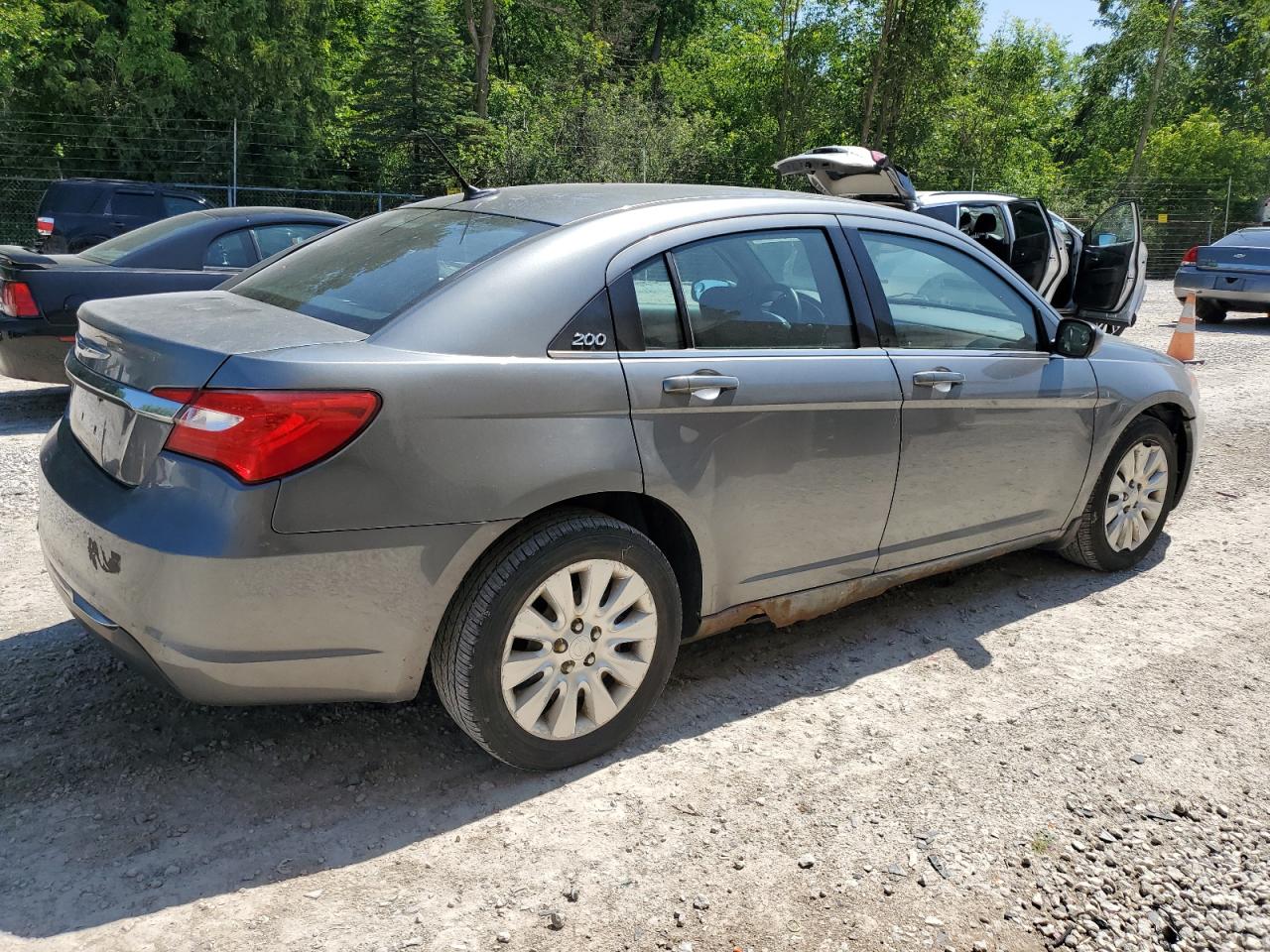 2012 Chrysler 200 Lx vin: 1C3CCBAB0CN130419