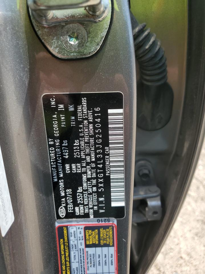 5XXGT4L33JG250416 2018 Kia Optima Lx