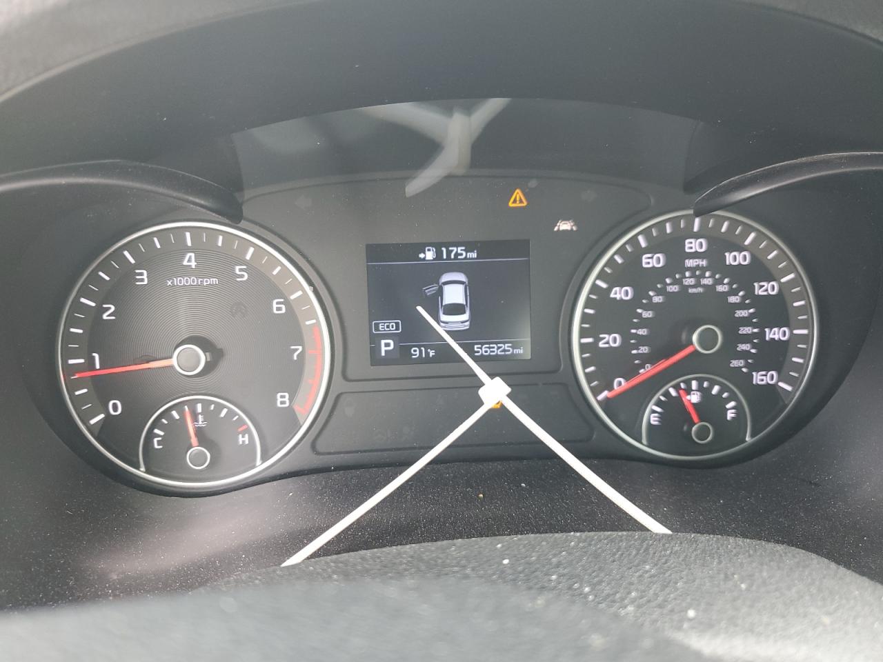 5XXGT4L31KG338222 2019 Kia Optima Lx