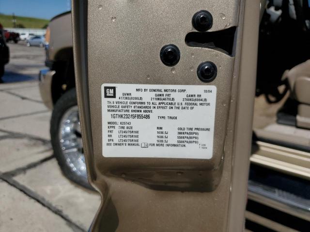 2005 GMC Sierra K2500 Heavy Duty VIN: 1GTHK23245F855486 Lot: 59880284