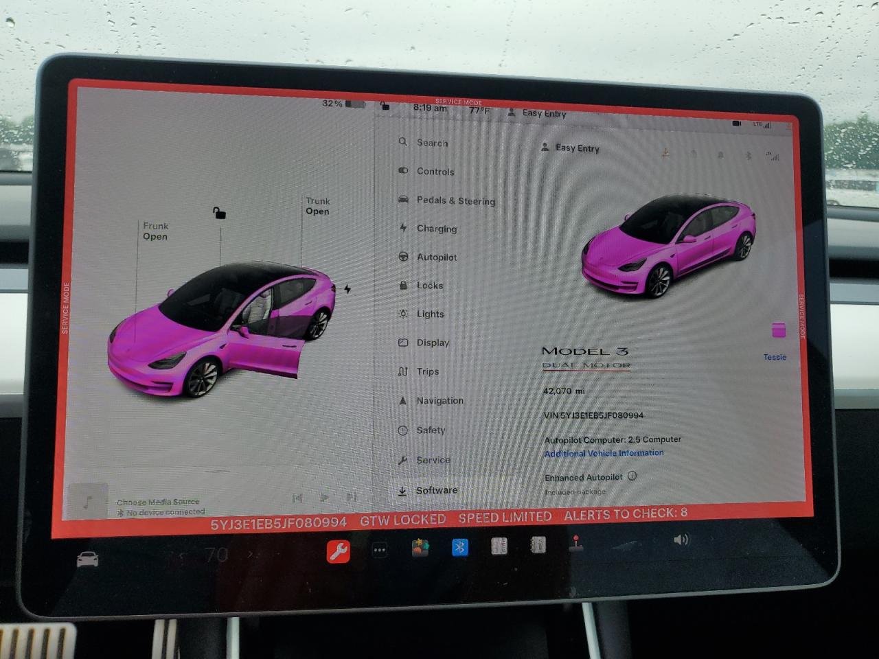 5YJ3E1EB5JF080994 2018 Tesla Model 3