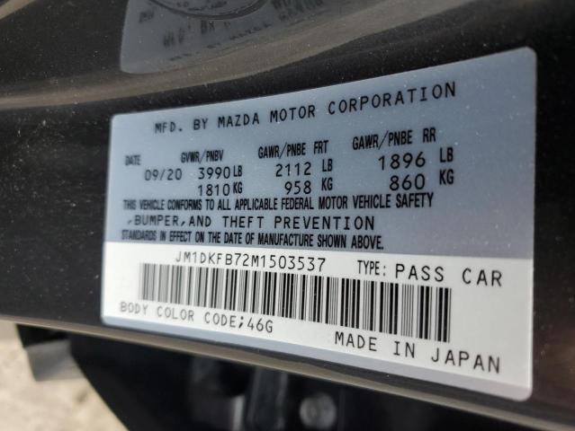 2021 Mazda Cx-3 Sport VIN: JM1DKFB72M1503537 Lot: 60936754